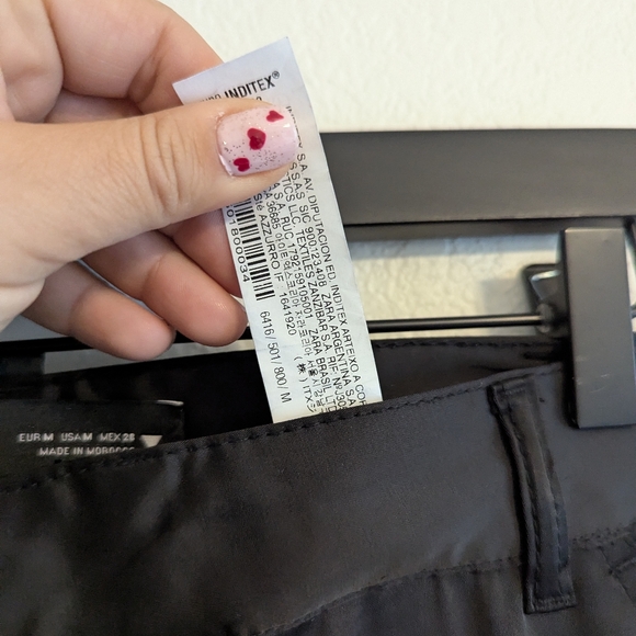 Zara Black Utility Trousers - Picture 5 of 5